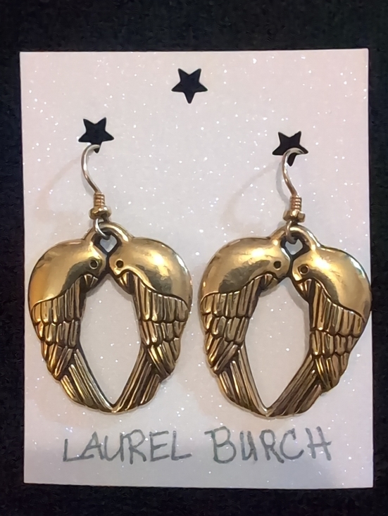 Laurel Burch Jewelry - Laurel Burch Double Parrot Earrings